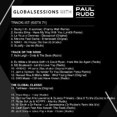 The Globalsessions with Paul Rudd - Episode 71 The Globalsessions with Paul Rudd - Episode 71