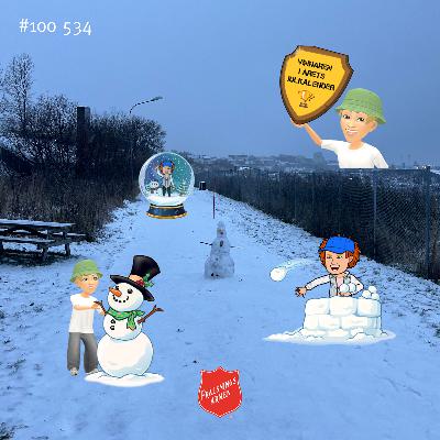 #100 534 Om kylskåpsvinter och vinnaren i årets julkalender #100 534 Om kylskåpsvinter och vinnaren i årets julkalender