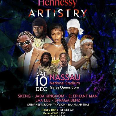 Early Bounce @ Hennessy Artistry Nassau Bahamas // 12.10.2022 (limited talking)
