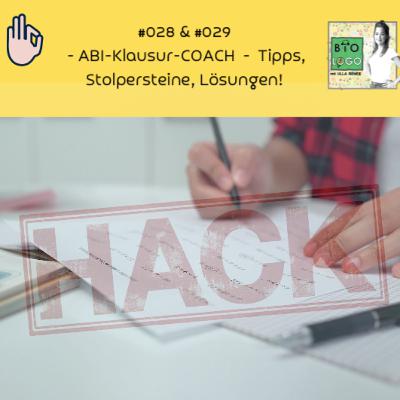 #028 - ABI-Klausur-COACHING 1 - Beispielklausuren, Tipps, Stolpersteine