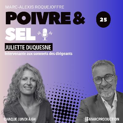 Juliette Duquesne, intervenante aux sommets des dirigeants