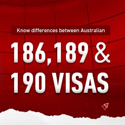 What Differentiates Visas 186, 189, And 190 From One Another? Please Find Out.