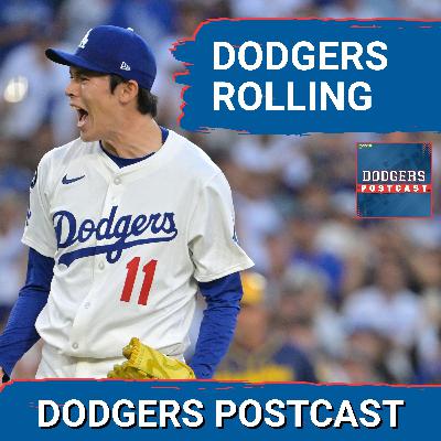 DODGERS POSTCAST: Dodgers starting pitching DOMINANT again