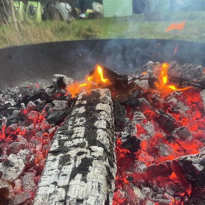 The P pod - on location at the community garden wassail