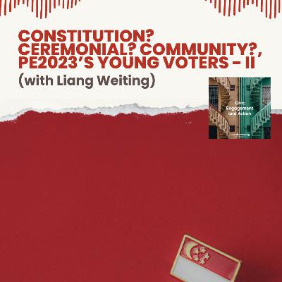 Constitution? Ceremonial? Community?, PE2023’s young voters (with Liang Weiting)