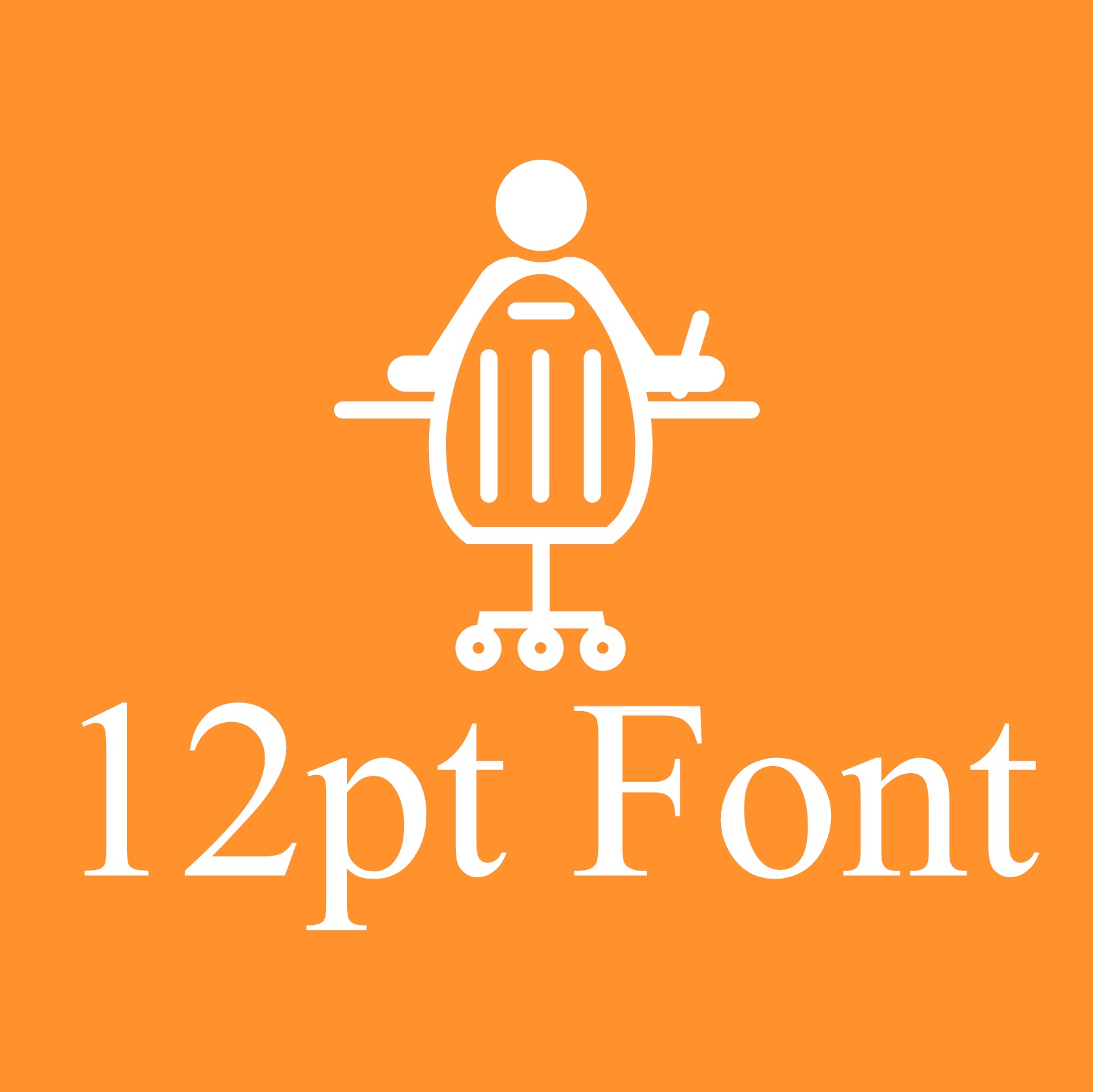 12pt Font