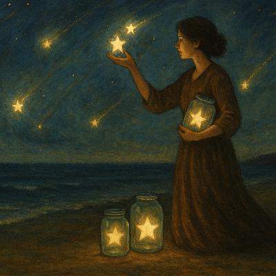 Calma y sueño profundo | Meditación guiada + cuento: "La mujer que coleccionaba estrellas"