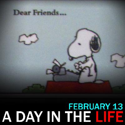 Final Peanuts Cartoon Strip: "A Day in the Life" for February 13