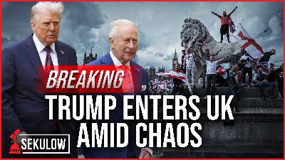BREAKING: Trump Enters UK Amid Chaos