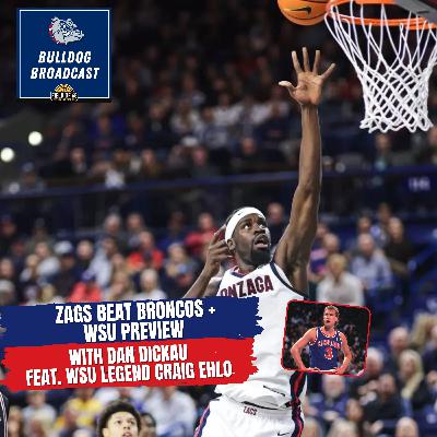 Gonzaga Beats Santa Clara + WSU Preview with Craig Ehlo Gonzaga Beats Santa Clara + WSU Preview with Craig Ehlo