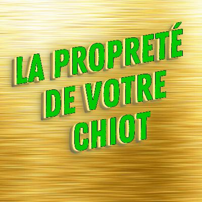 LA PROPRETÉ DE VOTRE CHIOT