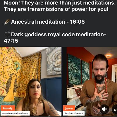 Mandy’s Medicine-Ancestral & Dark Goddess meditations