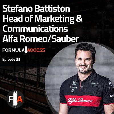 Episode 39 - Fan Engagement & Partner Excellence: Stefano Battiston, Head of Marketing & Communications Episode 39 - Fan Engagement & Partner Excellence: Stefano Battiston, Head of Marketing & Communications
