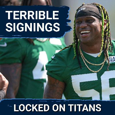Tennessee Titans ABSOLUTELY AWFUL Free Agency Predictions Includes Re-Signing Chig Okonkwo & No CBs Tennessee Titans ABSOLUTELY AWFUL Free Agency Predictions Includes Re-Signing Chig Okonkwo & No CBs