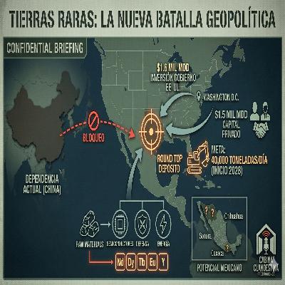 Estados Unidos va por extracción de 40 MIL toneladas al día de tierras raras Estados Unidos va por extracción de 40 MIL toneladas al día de tierras raras