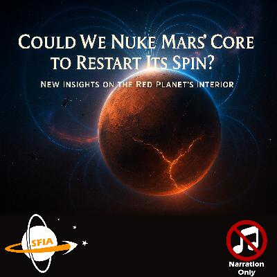 Could We Nuke Mars’ Core to Restart Its Spin? | New Insights on Martian Interior (Narration Only)
