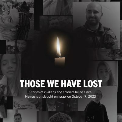 Day 732 - For Oct. 7, a spotlight on ToI's Those We Have Lost Project