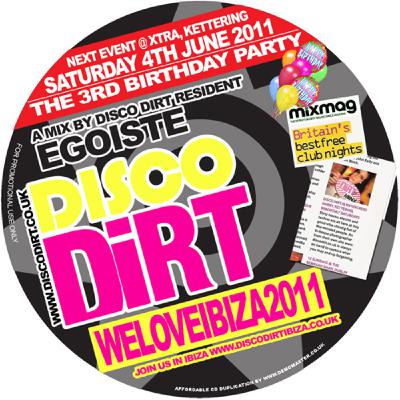 EGOISTE - Disco Dirt Promo Mix (May 2011)