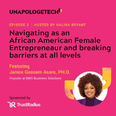 Navigating as an African American Female entrepreneur and breaking barriers at all levels