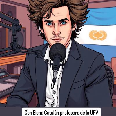 Milei afirma que Argentina tenía el mayor PIBpc en 1895. Con Elena Catalán profesora de la UPV Milei afirma que Argentina tenía el mayor PIBpc en 1895. Con Elena Catalán profesora de la UPV