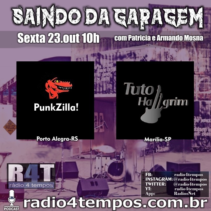 Rádio 4 Tempos - Saindo da Garagem 37 Rádio 4 Tempos - Saindo da Garagem 37