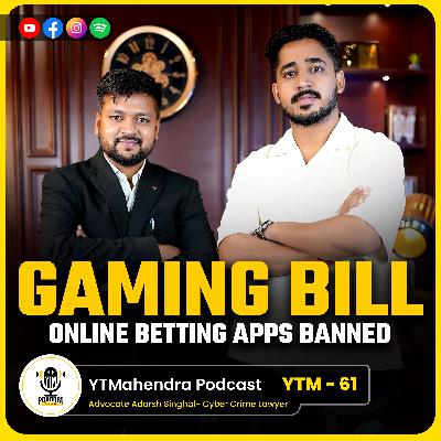 Online Gaming & Betting Apps BAN 2025: Dream11, Casinos | The Promotion & Regulation Bill Explained