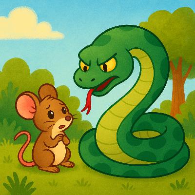 قصه کودک موش کوچولو و مار زورگو