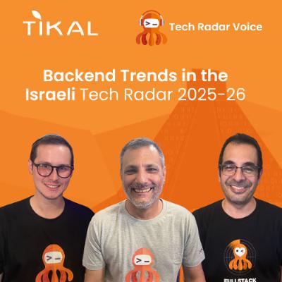 Backend Trends in the Israeli Tech Radar 2025-26