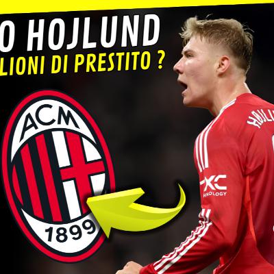 🤯 HOJLUND SBLOCCATO 🔓 ORA PUO' VENIRE PER 5 MILIONI DI PRESTITO + RISCATTO A 40 MILIONI #acmilan