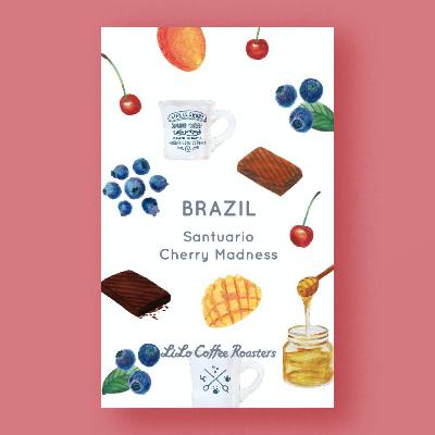 Brazil Santuario Cherry Madness Medium Roast / ブラジル サントゥアリオ チェリーマッドネス 中煎り