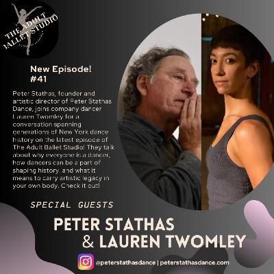 Episode 41: Peter Stathas & Lauren Twomley