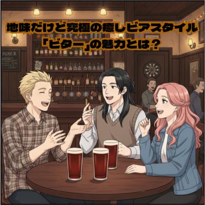 地味だけど究極の癒しビアスタイル「ビター」の魅力とは？