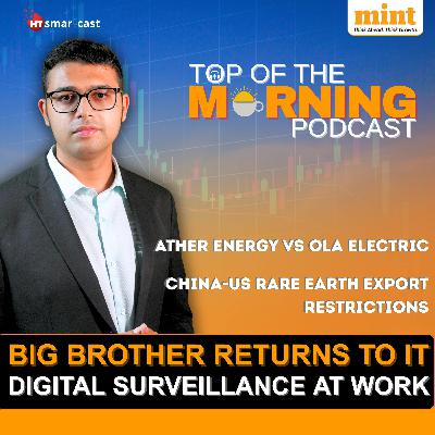 China's Rare Earth Olive Branch | Ather vs Ola | Cognizant Productivity Tracking