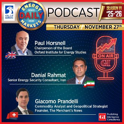 PODCAST: Daily Energy Markets - Nov 27th