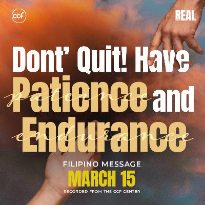 Real Faith Experiences God's Power | Bong Saquing