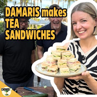 Fancy Tea Sandwiches, But Make It Chaotic | Damaris Phillips introduces Clinton to Ham Salad.