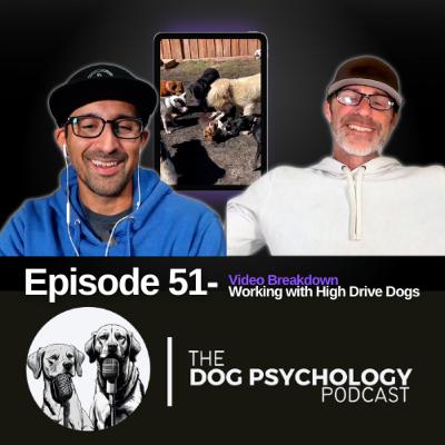 The Dog Psychology Podcast Episode #051 Working with high drive dogs