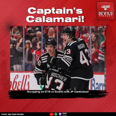 Captain's Calamari: Recapping New Jersey Devils OT win vs Seattle Kraken with JP Gambatese Captain's Calamari: Recapping New Jersey Devils OT win vs Seattle Kraken with JP Gambatese