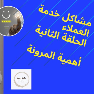 مشاكل خدمة العملاء – الحلقة 2 المشكلة الثانية: الفشل في المرونة
