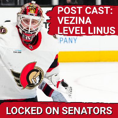 POST CAST: LINUS ULLMARK STEALS VICTORY FOR OTTAWA SENATORS IN AN INCREDIBLE SHOOTOUT WIN VS VEGAS
