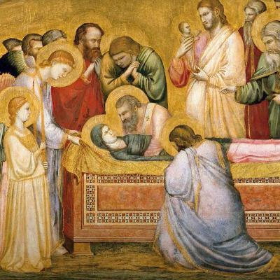 142 “La dormición de la Virgen” de Giotto 142 “La dormición de la Virgen” de Giotto