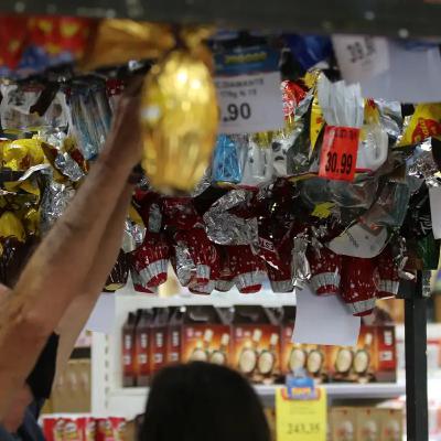 Os preços dos ovos de páscoa