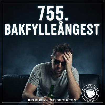 755. Bakfylleångest.