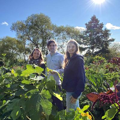 När tre odlingsentusiaster möts på Huvudsta Trädgård