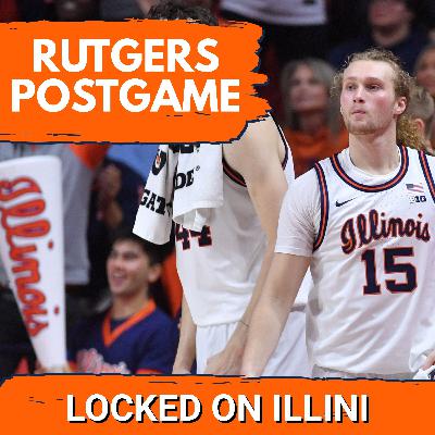 LIVE POSTGAME: Illini Avoid "Trap Game" With 79-55 Win Over Rutgers | Illini Podcast LIVE POSTGAME: Illini Avoid "Trap Game" With 79-55 Win Over Rutgers | Illini Podcast