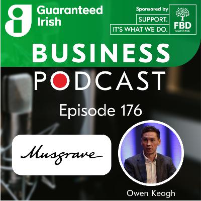 Owen Keogh discusses Musgrave's sustainable practices, the value of Irish food exports, and Guaranteed Irish Food & Drink Month