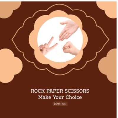 Rock! Paper! Scissors!