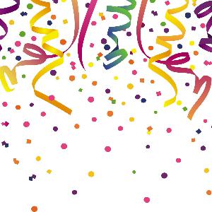 Let's celebrate! Let's celebrate!