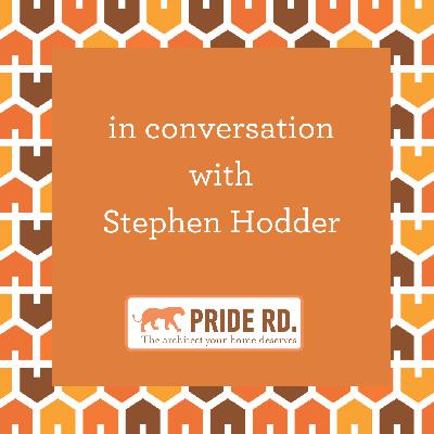 in conversation with Manchester Architect and RIBA Past President Stephen Hodder in conversation with Manchester Architect and RIBA Past President Stephen Hodder