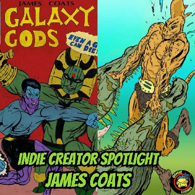 JAMES COATS | Indie Creator Spotlight | From Dino Beasts to Galaxy Gods!